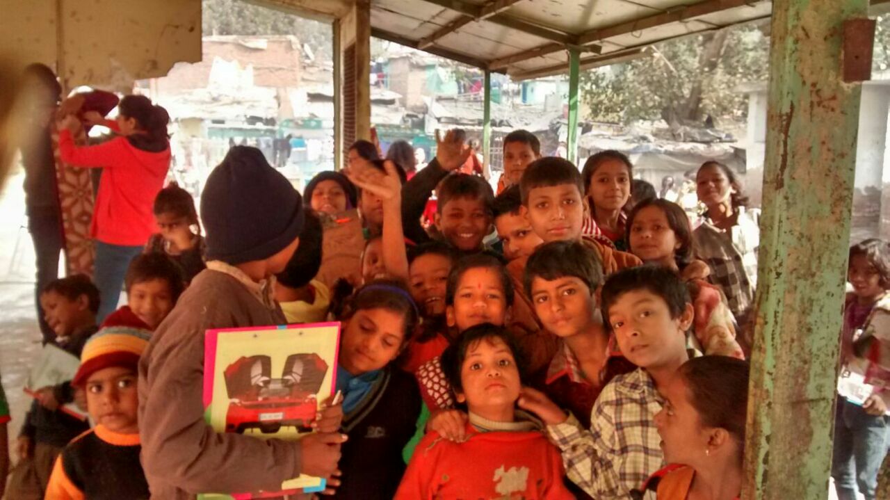 Educational Activities in Kirti Nagar Slum