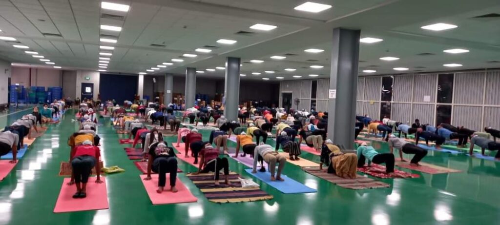 Yoga Camp in 2020-21