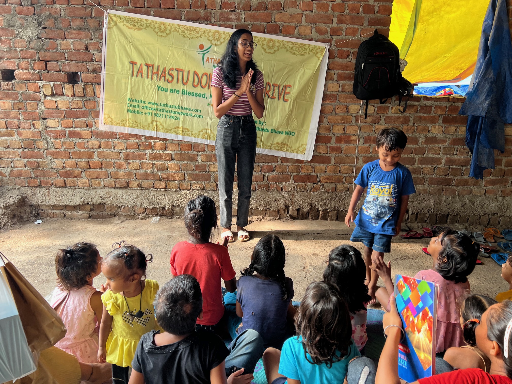 Regular Education Support Classes for Slum Children
